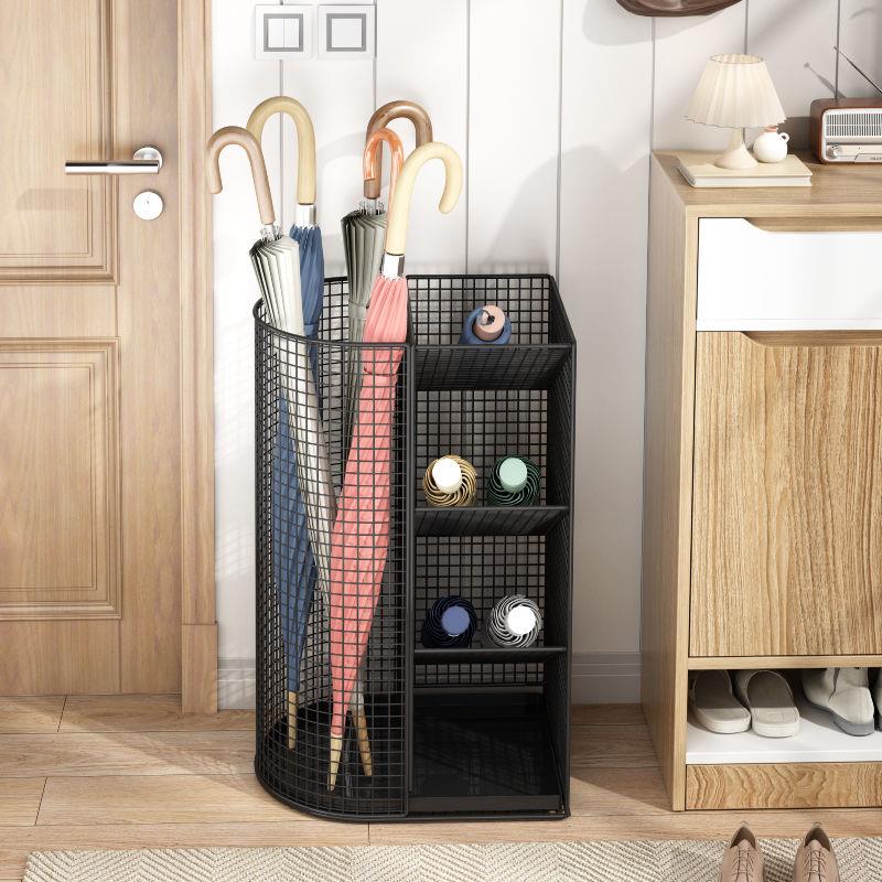 雨伞收纳架商用大堂伞桶放置架家用门口沥水架入户放伞神器置物架 - 图1