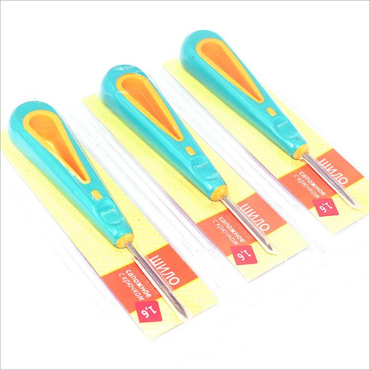 专用修鞋锥子工具针钩针补鞋上鞋的神器鞋子手缝手工针勾针缝鞋针 - 图3