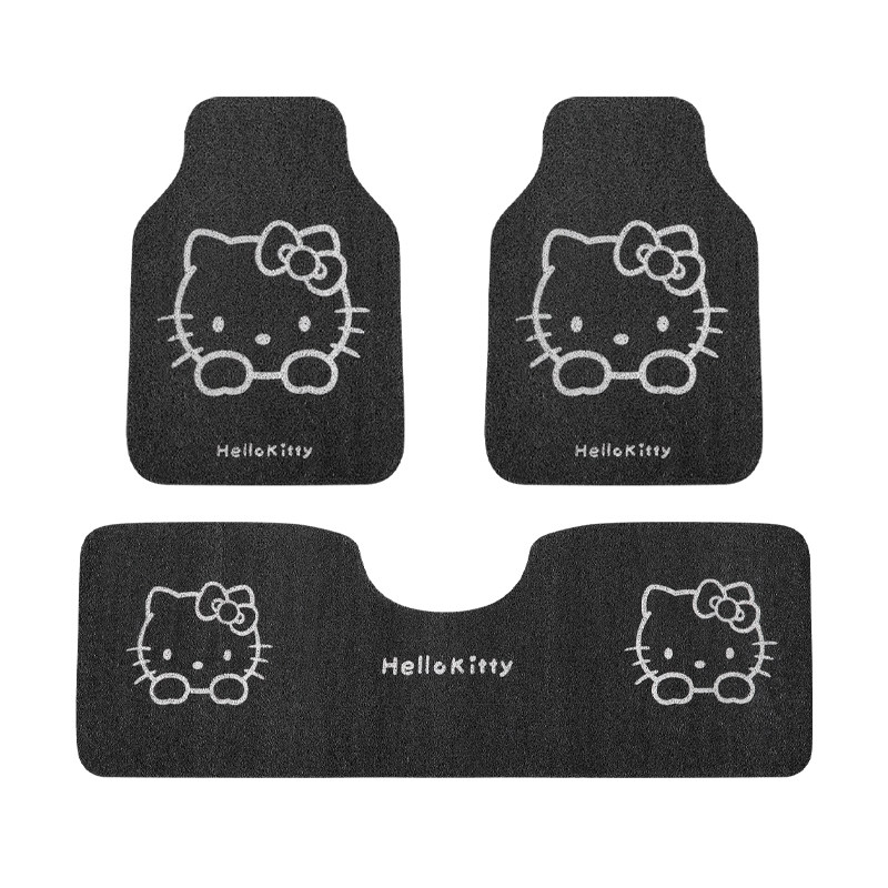 可爱卡通汽车脚垫丝圈单片高档车内防脏地毯保护垫子加厚通用女生,淘宝优惠券,粉丝福利购,淘宝优惠卷