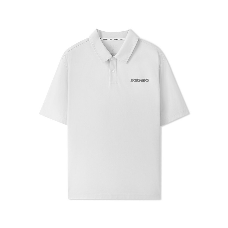Skechers斯凯奇26年新款男宽松潮流拼接Polo休闲透气短袖L225M128,淘宝优惠券,粉丝福利购,淘宝优惠卷