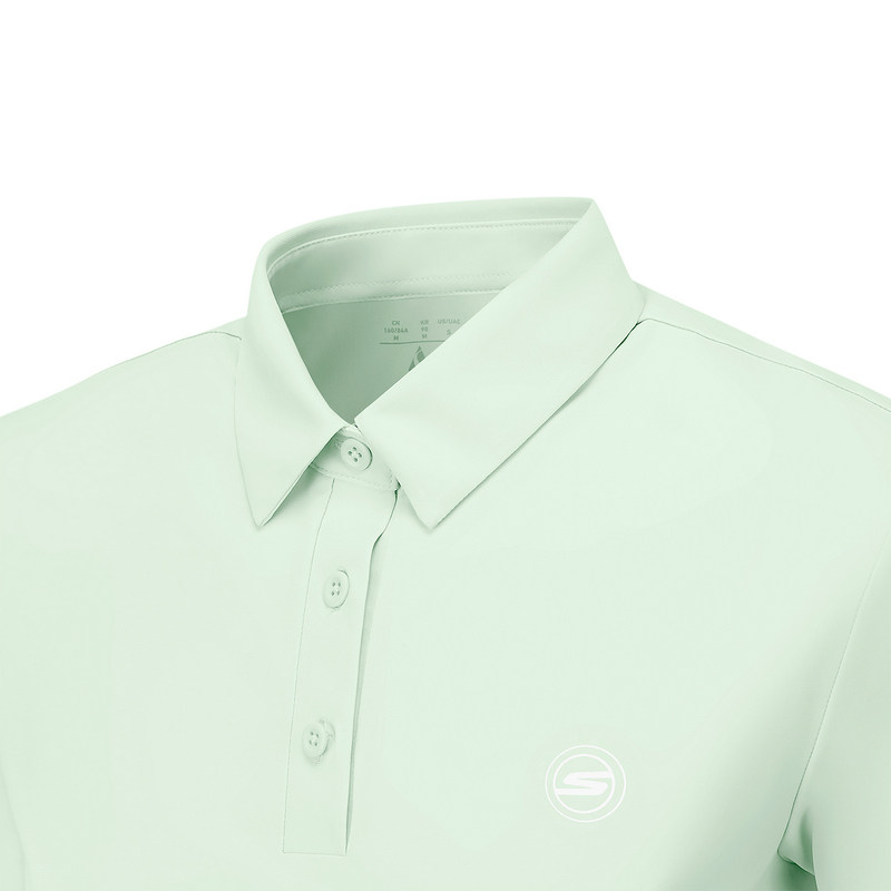 Skechers斯凯奇女短袖半截袖POLO衫翻领运动休闲百搭T恤P225W144,淘宝优惠券,粉丝福利购,淘宝优惠卷