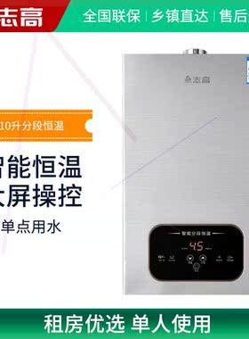 燃气热水器12L平衡式天燃气液化煤气家用洗澡强排式6升出租房
