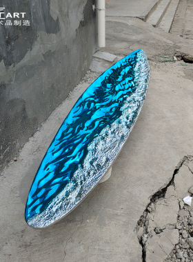 创意海洋雕塑船型摆件现代轻奢