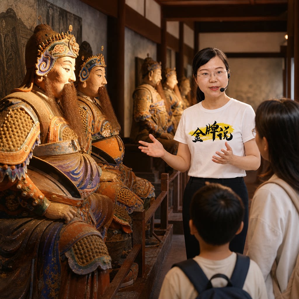 金牌说●成都武侯祠博物馆2H讲解武侯祠大咖解说 12人小团 纯玩