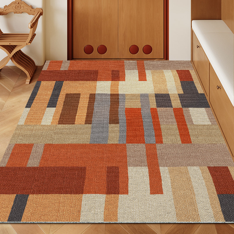 丝圈地垫入户门垫美式复古地毯家用门口进门室内外玄关脚垫子耐脏,淘宝优惠券,粉丝福利购,淘宝优惠卷