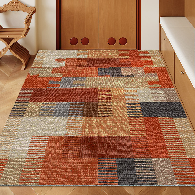 丝圈地垫入户门垫美式复古地毯家用门口进门室内外玄关脚垫子耐脏,淘宝优惠券,粉丝福利购,淘宝优惠卷