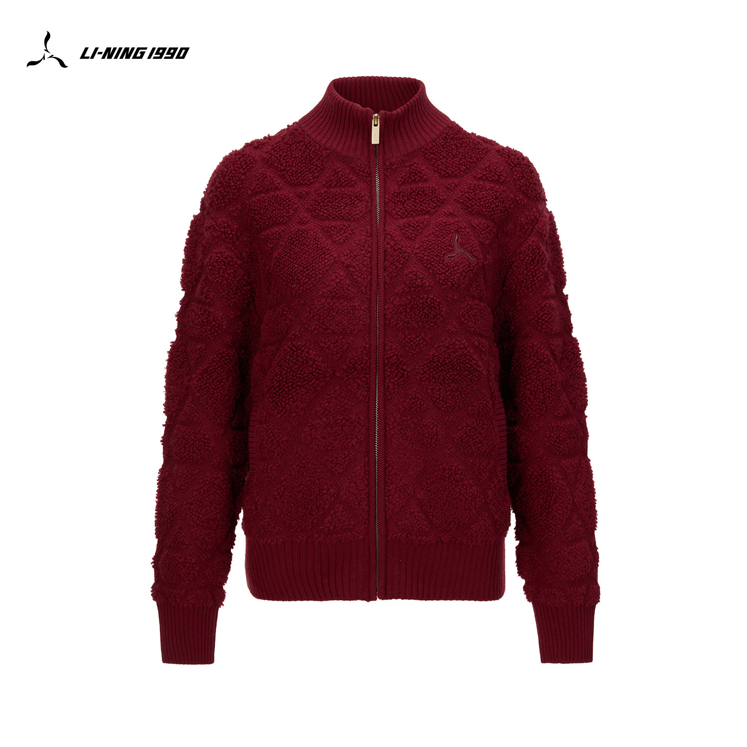 【俱乐部系列】LI-NING1990 女士含羊毛保暖针织外套 李宁1990,淘宝优惠券,粉丝福利购,淘宝优惠卷