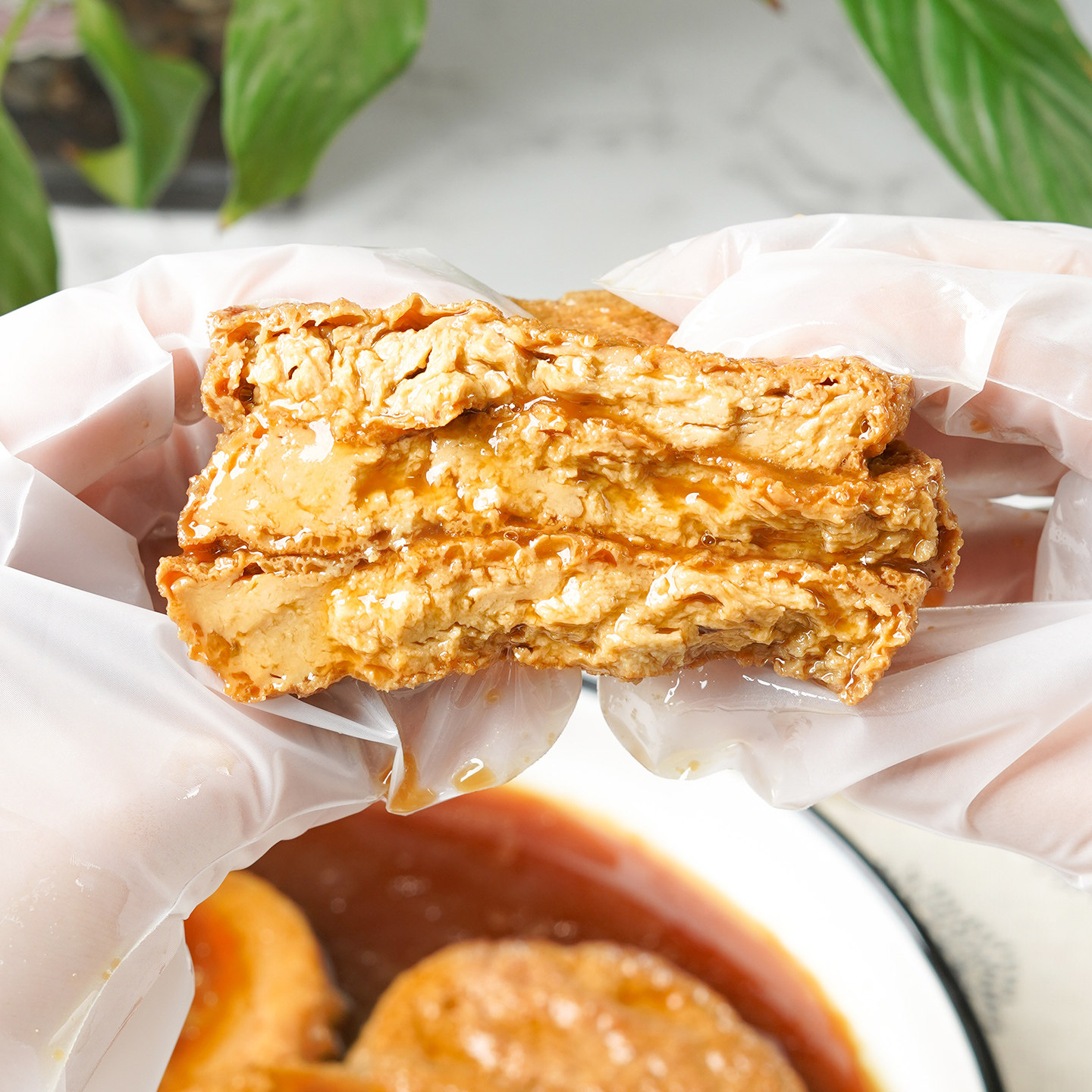 粮觅素鸡豆制品开袋加热即食老式风味豆腐熟食零食油炸面筋,淘宝优惠券,粉丝福利购,淘宝优惠卷