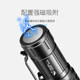 Mini flashlight long -shot strong light zoom super bright outdoor minister battery life durable household portable flashlight