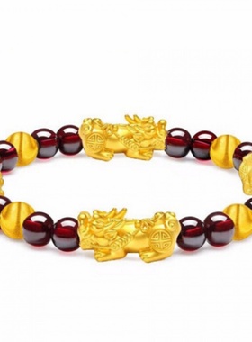 9999香港免税珠宝不掉色金手链