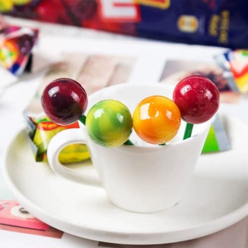 德国二宝nimm2棒棒糖儿童宝宝无添加水果汁糖果进口网红零食20支 - 图0