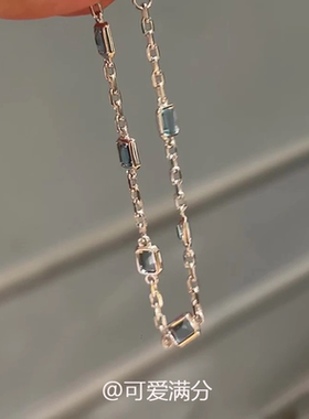 方糖手链女轻奢小众精致新款叠戴