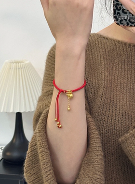 葫芦本命年红绳手链女款新年手饰