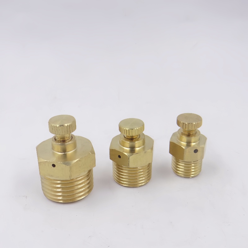 黄铜手动放气阀1/2/3/4分老式暖气片冷风门跑风阀泄气阀配件大全 - 图3