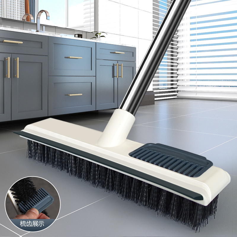 地毯刷子神器长柄硬毛刷洗卫生间地垫专用清洁刷子家用洗地毯神器-图0
