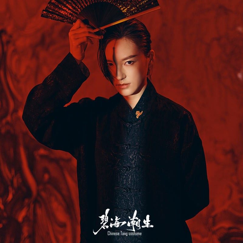 碧海潮生＜黑财神＞秋冬新款原创中国风国潮盘扣改良唐装外套男女,淘宝优惠券,粉丝福利购,淘宝优惠卷