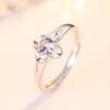 Four-leaf clover silver ring fashion personalized ring 2026 new proposal couple Chinese Valentine's Day gift girlfriend 520 gift