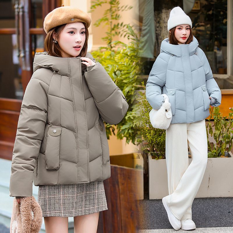 羽绒棉衣时尚短款棉服2025新款冬季保暖韩版加厚爆款宽松棉袄外套 - 图3