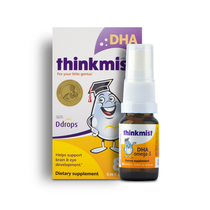 (23 01) Ddrops Thinkmist Little Golden Bottle Children DHA Fish Oil Spray 10 6ml bottles