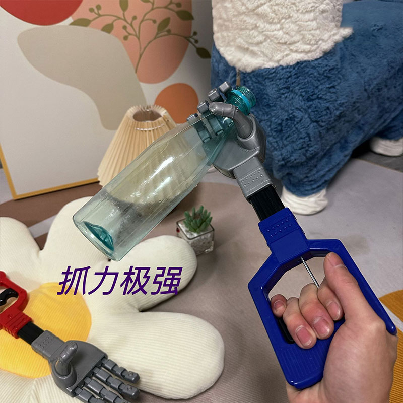 万物可取机械手臂趣味取物夹拉手机器手臂拾物器儿童创意设计玩具 - 图2