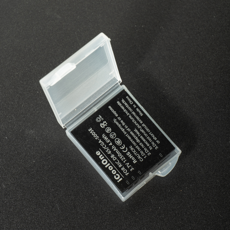 适用理光GR3x电池收纳盒透明GR2\GR3 BD-65 DB-110定制相机配件-图1