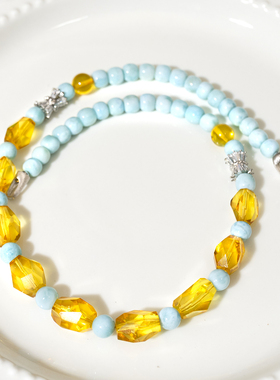 二梦三青【朝圣之旅】天然有机珠宝宝石琥珀蜜蜡项链时尚百搭高级