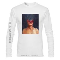 Mens Clothing No Face Horror Men T Shirt Scary Creepy Costu