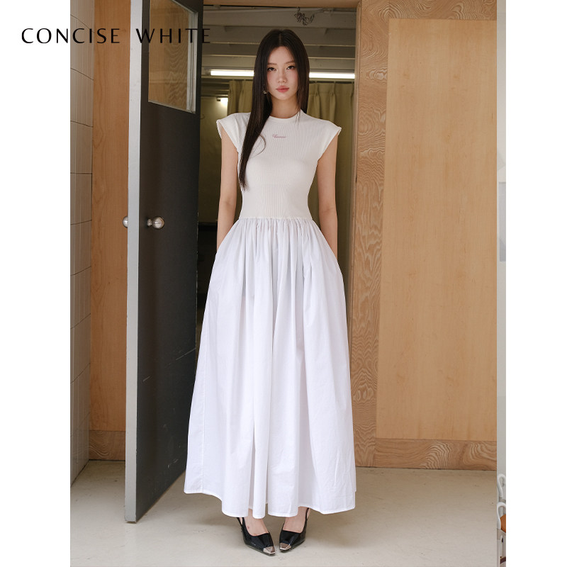  CONCISEWHITE连衣裙