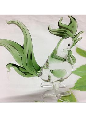 水晶工艺品 玻璃艺术 家居 婚庆摆设 商务礼品 十二生肖 鸡