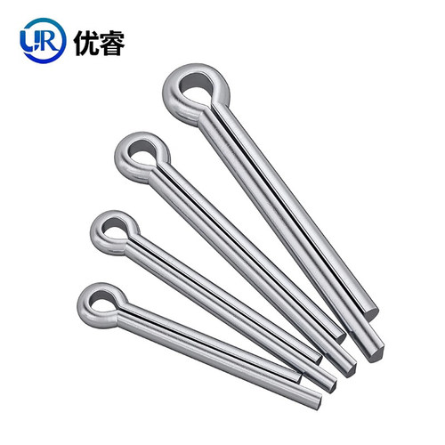 316L不锈钢开口销定位销卡销发夹销U形销B型销轴销子M1.6-M6 GB91 - 图3