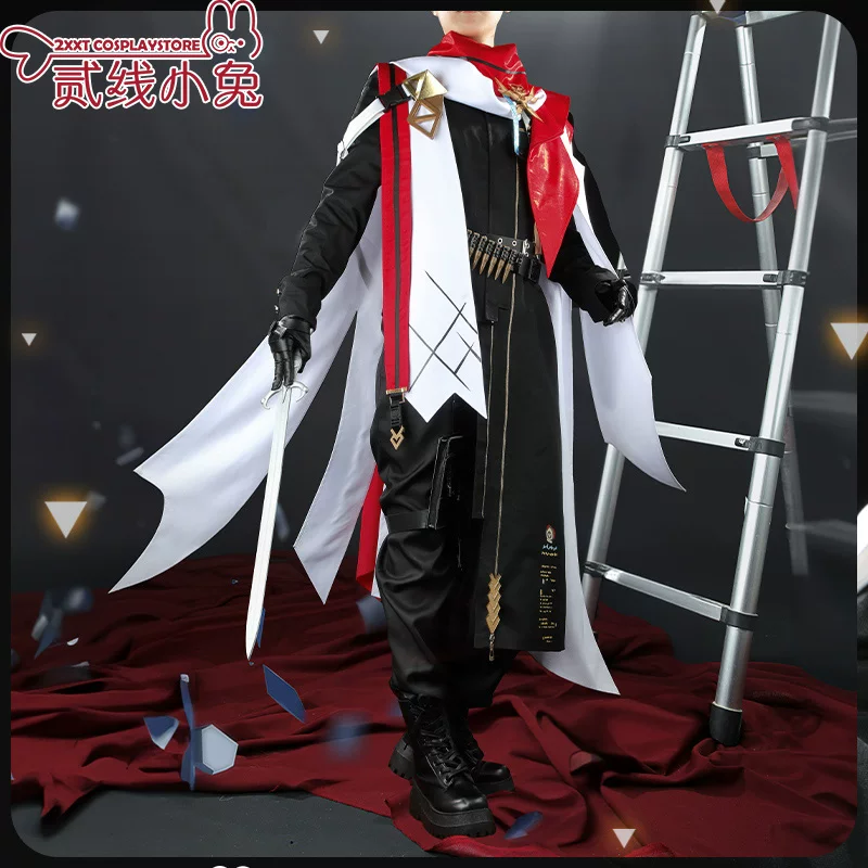Костюм косплея второго эшелона зайца Arknights Covenant Undertaker Федерико Джиалло cos костюм