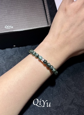 天然绿龙晶小珠子手链叠戴｜礼盒