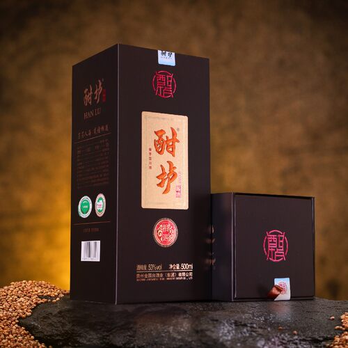 酣垆酱酒·相遇 贵州53度纯粮酱香型白酒500ml 整箱6瓶装 - 图1