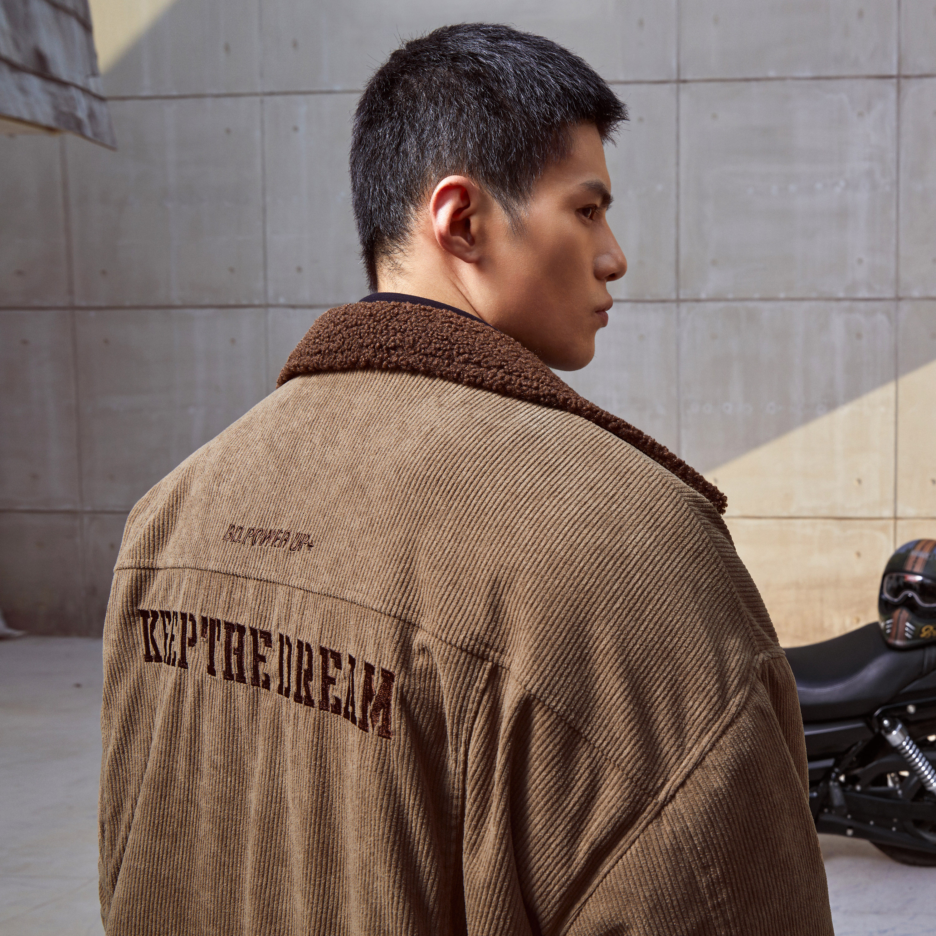 bdpowerup秋冬季巴恩风保暖外套男宽松羊羔绒外套谷仓羊羔毛夹克,淘宝优惠券,粉丝福利购,淘宝优惠卷