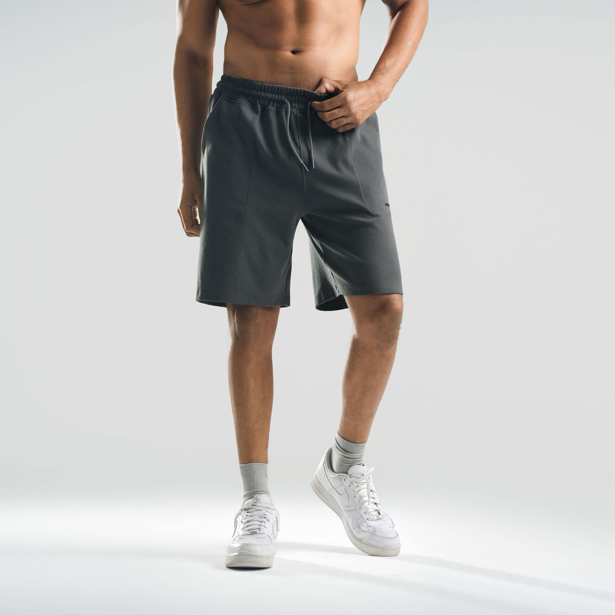 bdpowerup夏季短裤男美式直筒五分裤简约宽松大码休闲运动短裤,淘宝优惠券,粉丝福利购,淘宝优惠卷