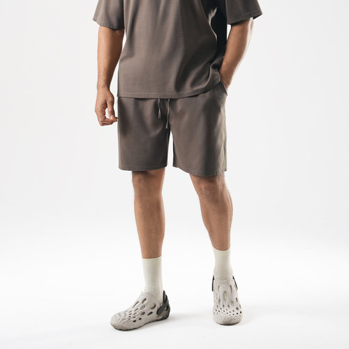 bdpowerup夏季短裤男新款透气宽松休闲裤直筒运动裤潮牌四分裤子 - 图1