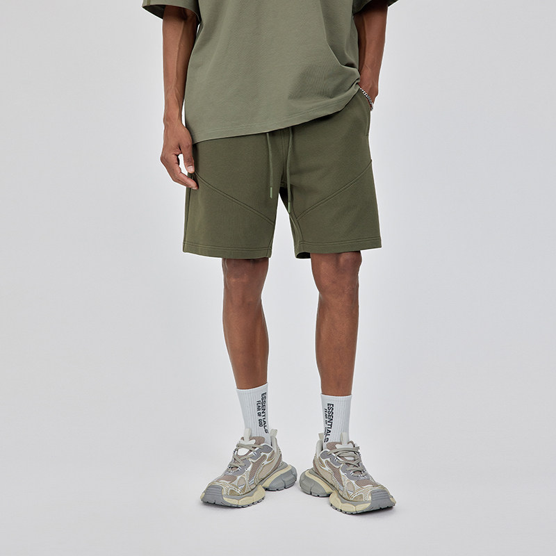 bdpowerup短裤男夏季新款休闲裤美式重磅四分裤简约宽松运动裤,淘宝优惠券,粉丝福利购,淘宝优惠卷