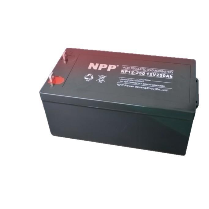 NPP蓄电池NP12-250 12V250ah通信系统UPS后备电源免维护电瓶 - 图3