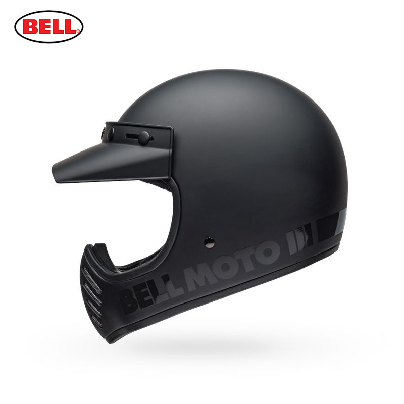 美国BELL贝尔摩托车头盔复古越野美式全盔哈雷拿铁拉力机车安全盔 - 图3