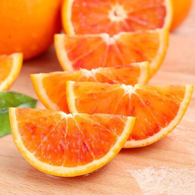 Blood oranges freshly picked in season, authentic longevity lake taroko 10 pounds super sweet hand peeled red heart snow navel jelly oranges