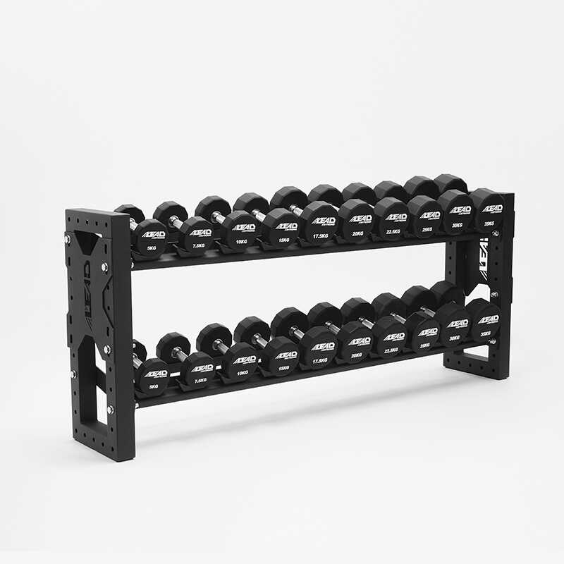 聚氨酯哑铃 CPU十二边 隶德体育 工作室健身器材无味环保健身 - 图2