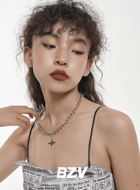 BZV过期流星小众个性防掉色项链