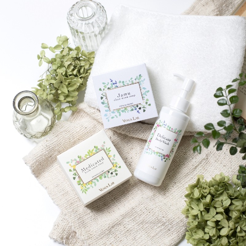 日本venuslab jamu草本私密沐浴皂 VENUSLAB海外身体皂