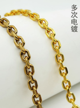 不掉色mcm信封包链条包链