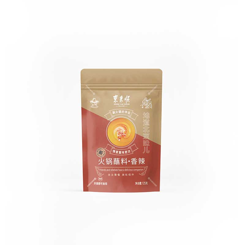 东来顺火锅蘸料鲜香/125g/袋调料传统麻酱中华老字号-图2