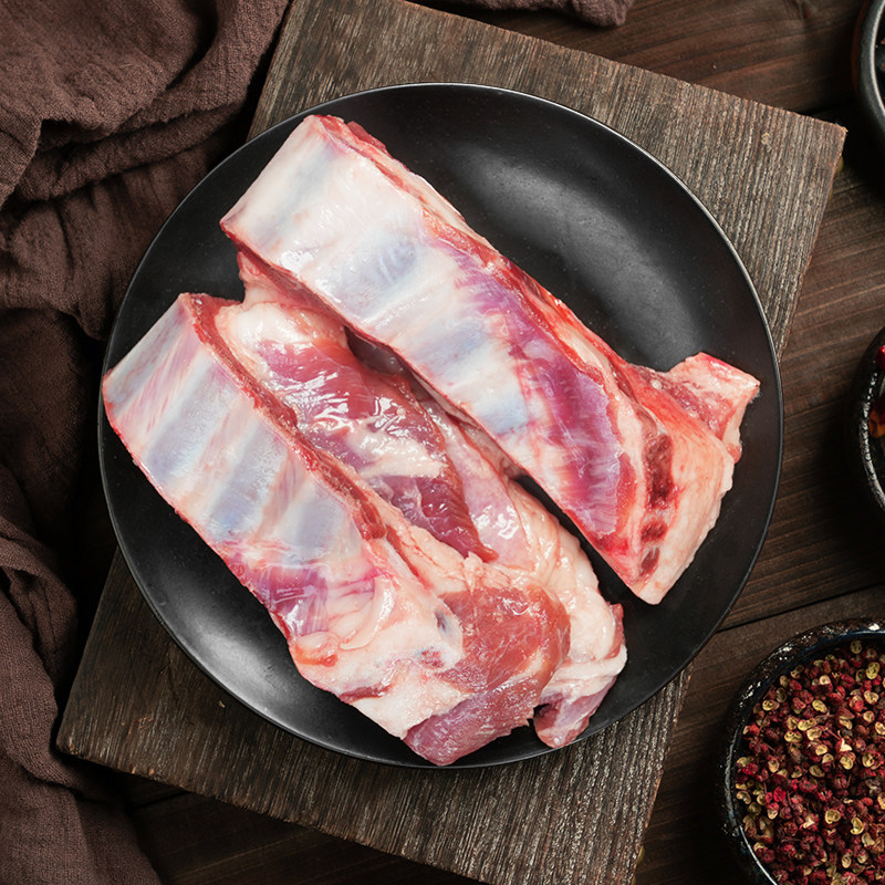 东来顺条排肋排1000g*2袋内蒙古羔羊原切手把肉炖煮食材老字号4斤,淘宝优惠券,粉丝福利购,淘宝优惠卷