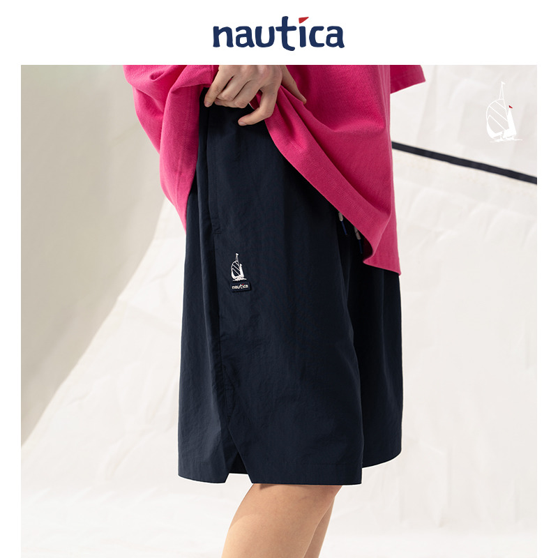 【官方正品】nautica白帆 日系中性潮酷多功能口袋舒适短裤BW4248 - 图2
