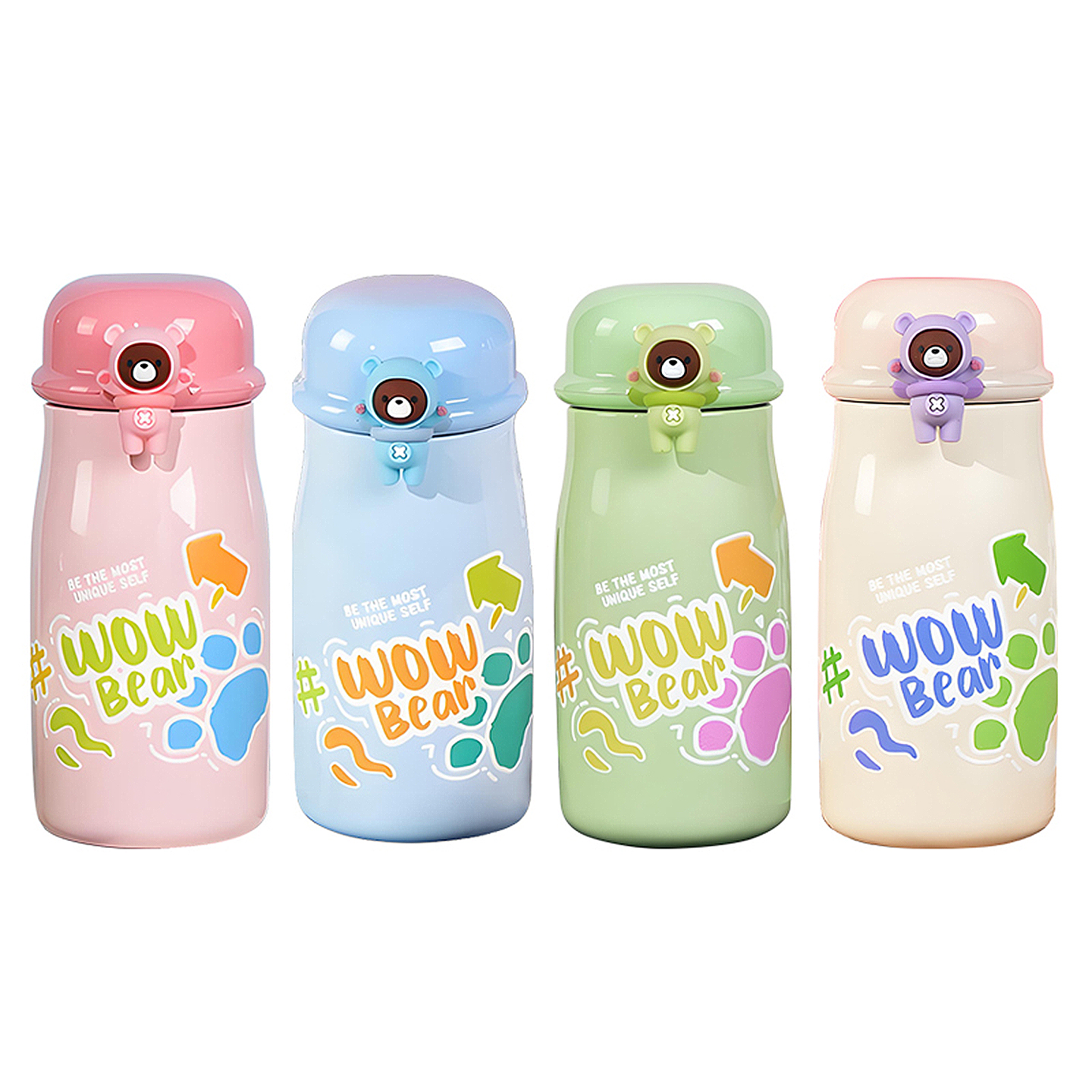 保温杯男士女学生可爱水杯不锈钢便携提手水杯子运动办公室泡茶杯