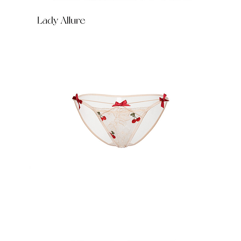 「LA」水果派对* 可爱纯欲网纱女式三角裤性感甜美水果图案薄内裤,淘宝优惠券,粉丝福利购,淘宝优惠卷
