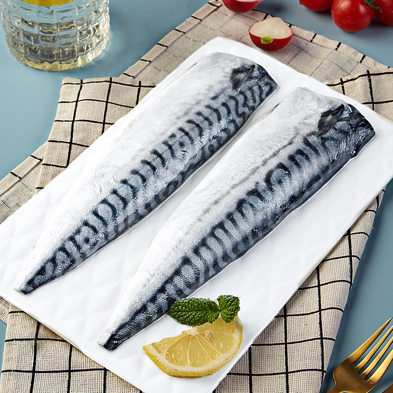 海思芙挪威进口青花鱼片1000g鲭鱼新鲜大片冷冻原切香煎烧烤,淘宝优惠券,粉丝福利购,淘宝优惠卷